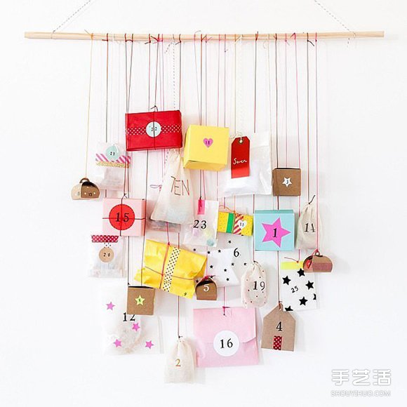 圣誕倒數日歷制作方法 圣誕日歷手工制作教程 - www.iyw0659.cn