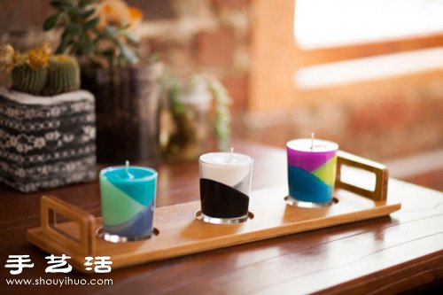 蠟筆+蠟 漂亮七彩蠟燭手工DIY教程 - www.iyw0659.cn