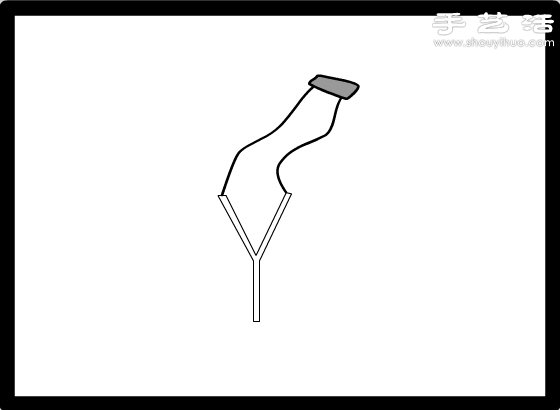 枝椏+皮筋 DIY彈弓的制作方法 - www.iyw0659.cn