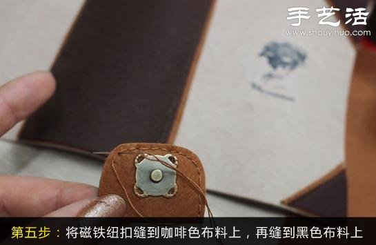 筆記本改造DIY 布藝手工制作筆記本套子 - www.iyw0659.cn