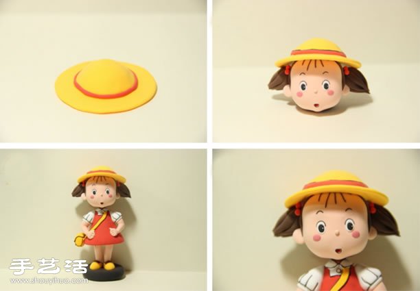 龍貓草壁米小梅女生公仔軟陶粘土手工制作 - www.iyw0659.cn