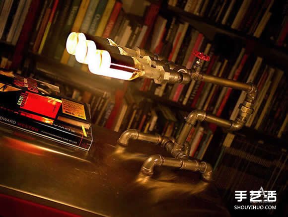 啤酒瓶廢物利用DIY制作超有個性的玻璃燈具 - www.iyw0659.cn