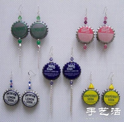 瓶蓋的可愛(ài)環(huán)保創(chuàng)意 手工DIY精致小玩意 - www.iyw0659.cn