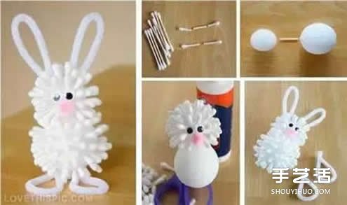 幼兒棉簽手工小制作 簡單又好玩的棉簽小制作 - www.iyw0659.cn