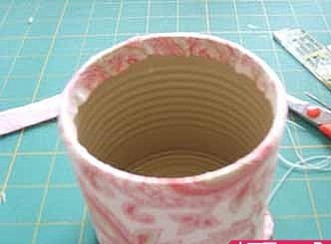 廢棄奶粉罐手工DIY儲物盒教程 - www.iyw0659.cn