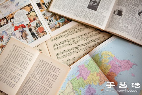 淘汰的地圖/雜志手工制作風車 - www.iyw0659.cn