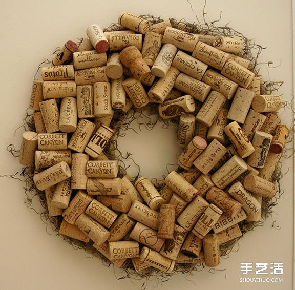 圣誕節軟木塞DIY圖片 圣誕紅酒瓶塞手工小制作 - www.iyw0659.cn