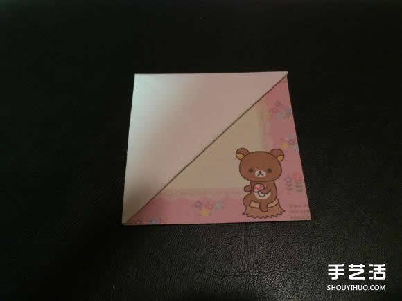 自帶夾頁功能的個性書簽的折法圖解教程 - www.iyw0659.cn