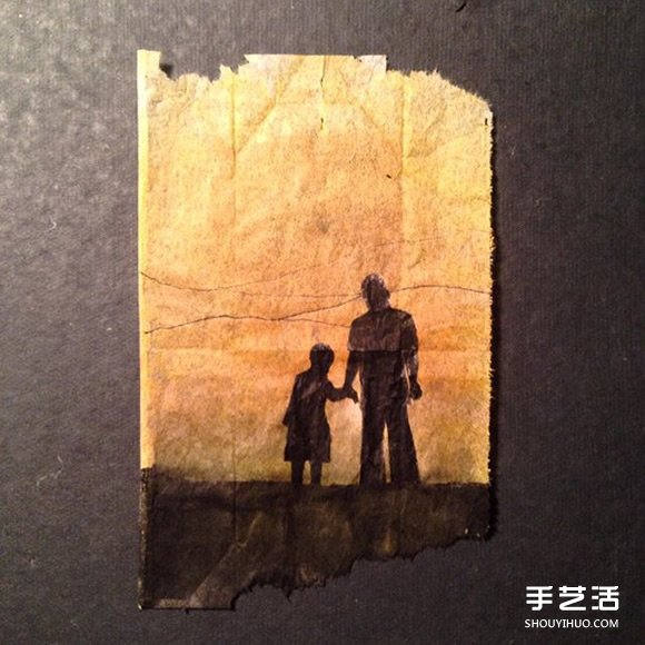變廢為寶:藝術家用喝過的茶包當畫布寫日記 - www.iyw0659.cn