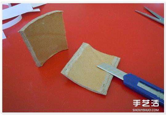 大號透明膠卷紙筒廢物利用 DIY制作西瓜收納盒 - www.iyw0659.cn