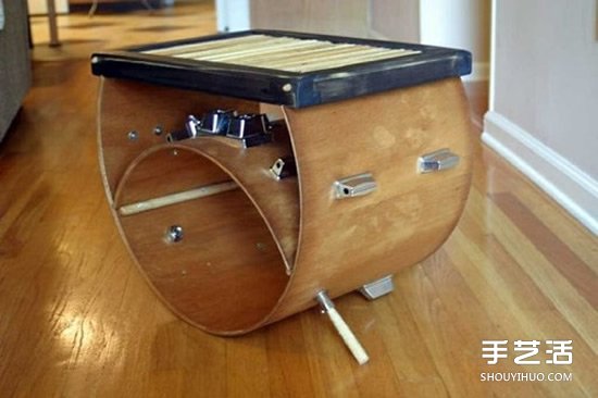 廢舊物改造桌子的方法 利用廢棄物DIY桌子圖片 - www.iyw0659.cn