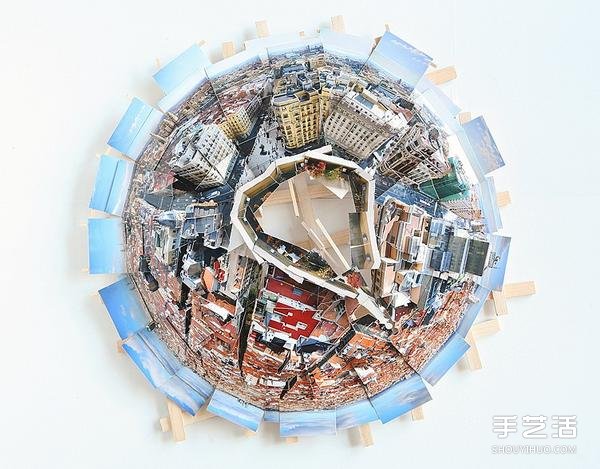 立體城市紙雕藝術 把多張照片拼接成全景組圖 - www.iyw0659.cn