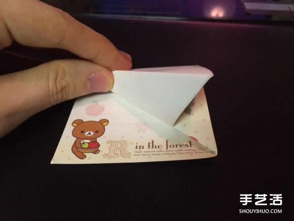 自帶夾頁功能的個性書簽的折法圖解教程 - www.iyw0659.cn