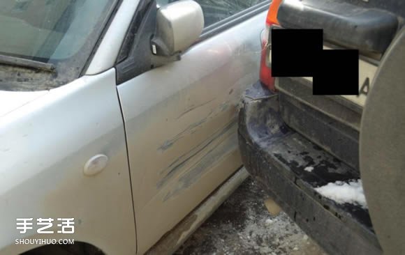 撞凹的車門怎么修復? 可以變成美麗手繪地圖 - www.iyw0659.cn