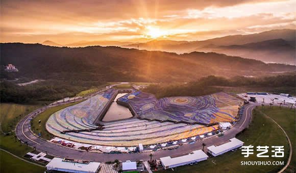 400萬個飲料瓶變廢為寶 打造梵高《星夜》 - www.iyw0659.cn