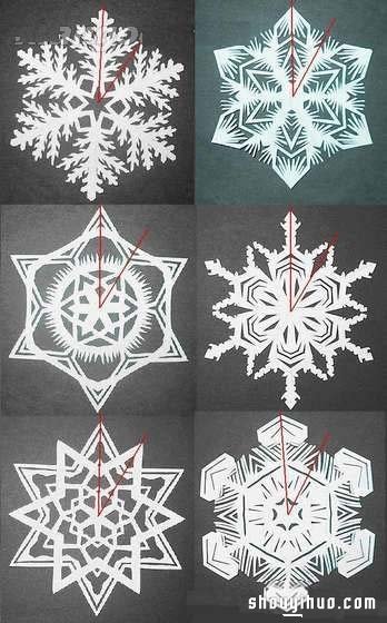 雪花窗花的剪法 剪窗花的制作過(guò)程步驟教程 - www.iyw0659.cn