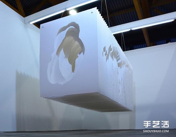 白紙搭配暖色調光線 DIY神秘的3D紙雕藝術品 - www.iyw0659.cn