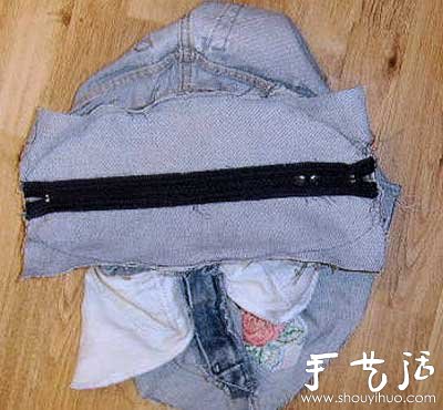 牛仔褲舊物改造 DIY牛仔手提包 - www.iyw0659.cn
