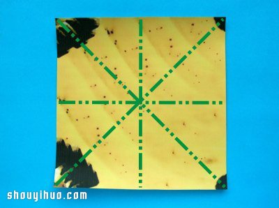 如何折紙香蕉 折紙香蕉的折法步驟圖解教程 - www.iyw0659.cn