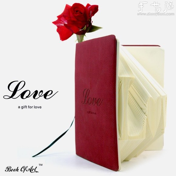 純手工折紙LOVE 筆記本 - www.iyw0659.cn