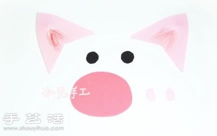 紙張+雪糕棒 手工制作可愛小豬紙扇 - www.iyw0659.cn