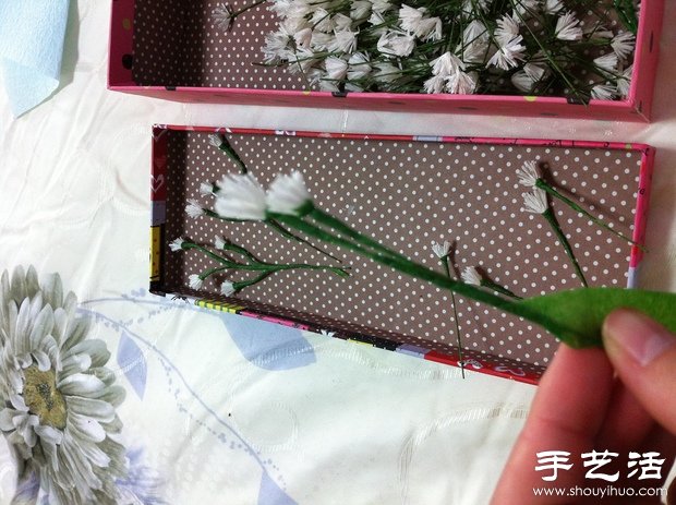 紙花制作:滿天星的做法 - www.iyw0659.cn
