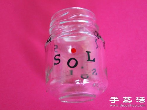 玻璃瓶廢物利用DIY可愛的調(diào)味瓶 - www.iyw0659.cn