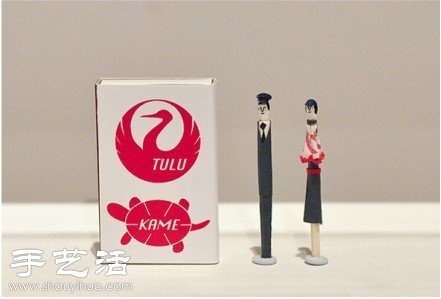 火柴棍創意DIY有趣的人物形象 - www.iyw0659.cn