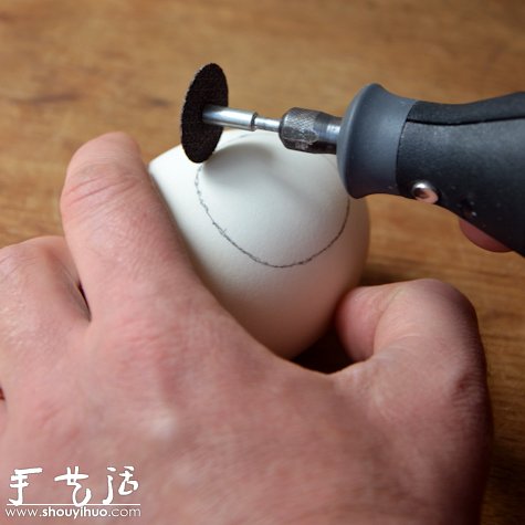 蛋殼小花園手工制作 - www.iyw0659.cn