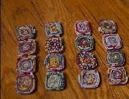 舊報紙廢物利用DIY制作的鍋墊 - www.iyw0659.cn