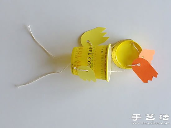 一次性紙杯手工制作可愛鴨子玩偶 - www.iyw0659.cn