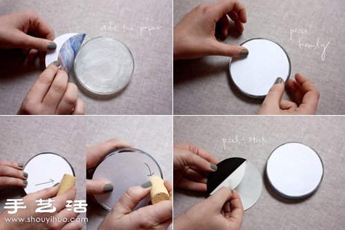 創(chuàng)意手工制作超美星云圖案鎮(zhèn)紙 - www.iyw0659.cn