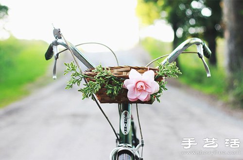 自行車車筐DIY手工裝飾教程 - www.iyw0659.cn