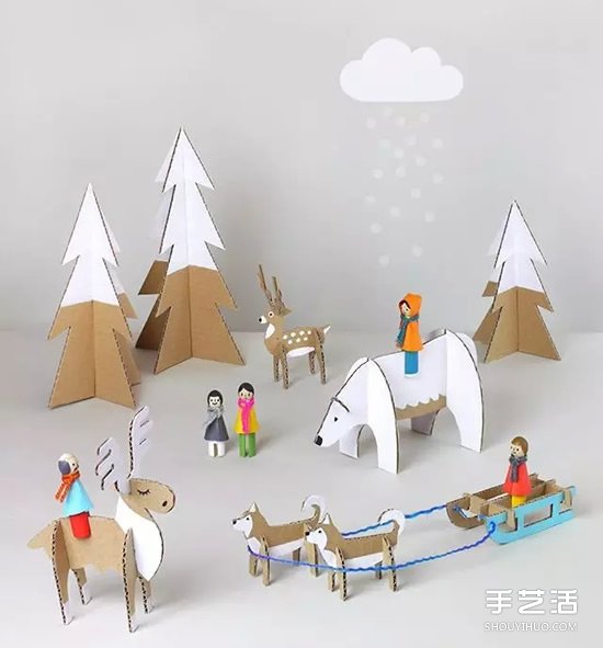 紙箱廢物利用DIY大全 滿滿都是孩子們的玩具 - www.iyw0659.cn