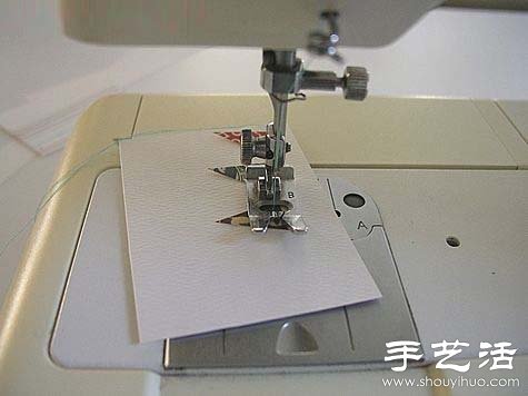 碎布+針線 手工制作漂亮節日賀卡 - www.iyw0659.cn