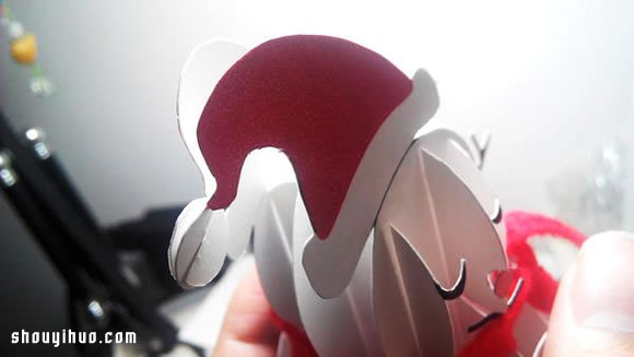 立體紙雕圣誕雪人DIY手工制作圖解教程 - www.iyw0659.cn