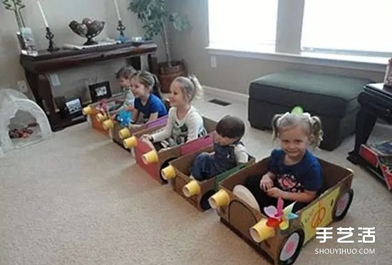 紙箱廢物利用DIY大全 滿滿都是孩子們的玩具 - www.iyw0659.cn