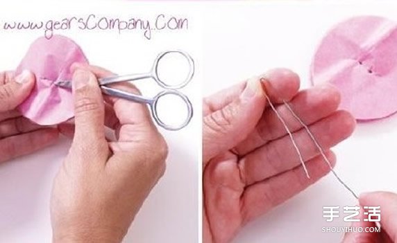 婚禮用紙花球的制作方法 紙花球的做法圖解 - www.iyw0659.cn