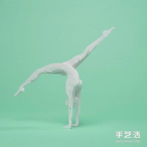 紙雕人偶:一百多張紙層層堆疊成立體紙雕作品 - www.iyw0659.cn
