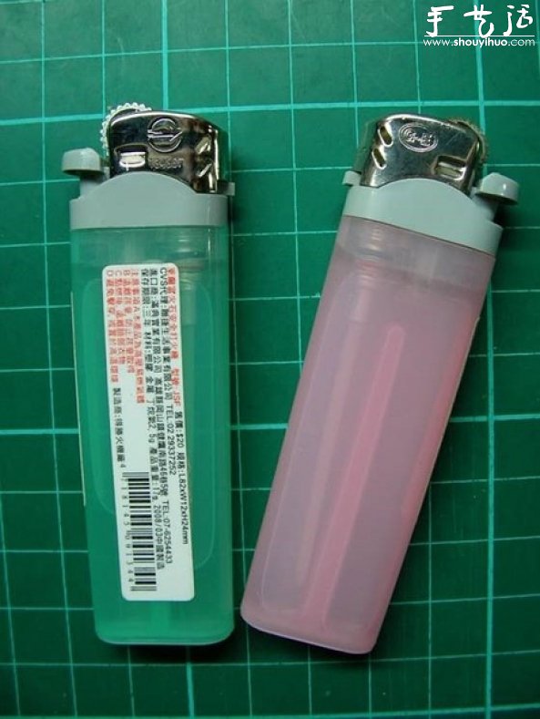 一次性打火機(jī)DIY摩托車模型 - www.iyw0659.cn
