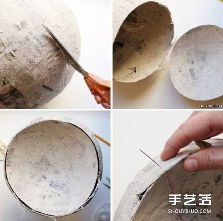 大型皺紙花的做法步驟 手工皺紙花的折法圖解 - www.iyw0659.cn