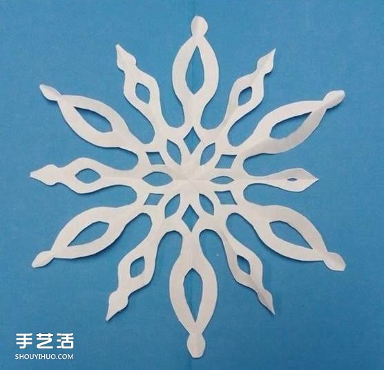剪紙雪花步驟圖及折法 雪花剪紙方法步驟圖解 - www.iyw0659.cn
