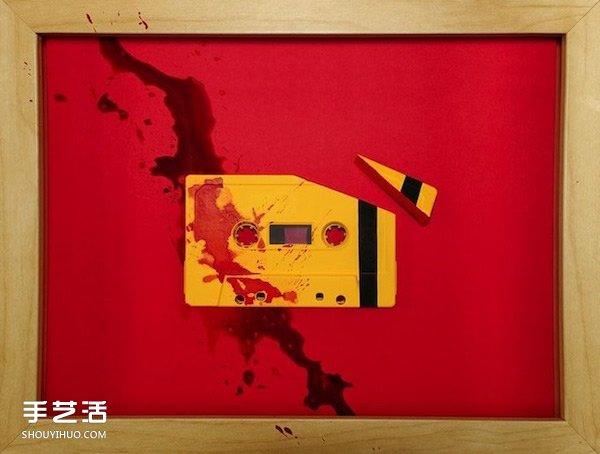 錄音磁帶廢物利用 手工制作呆呆表情卡帶公仔 - www.iyw0659.cn