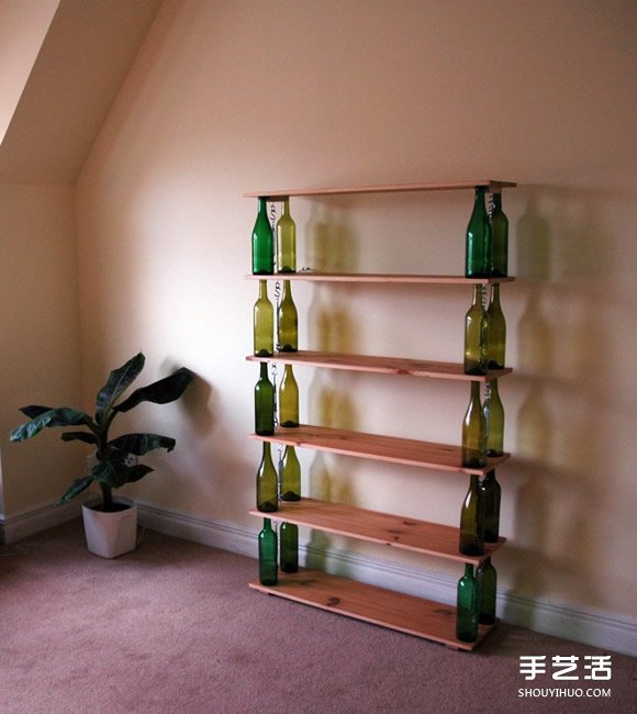 紅酒瓶廢物利用的方法 DIY好玩實用家居用品 - www.iyw0659.cn
