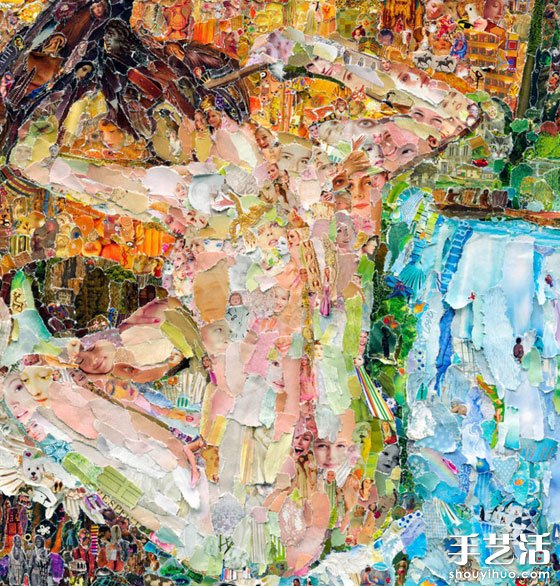 維克·穆尼斯的廢棄雜志拼貼畫 - www.iyw0659.cn