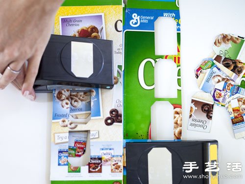 包裝盒廢物利用手工制作禮品包裝裝飾便簽 - www.iyw0659.cn
