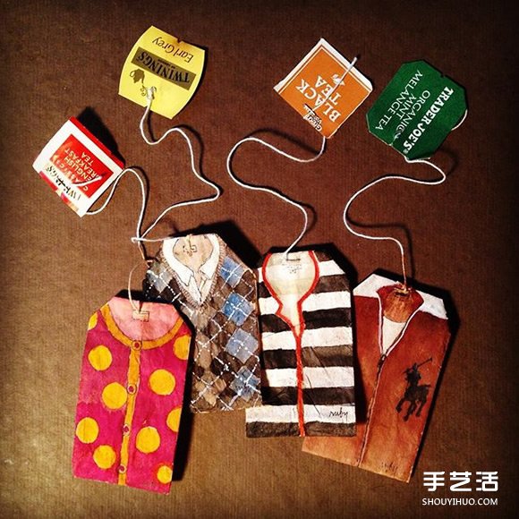 變廢為寶:藝術家用喝過的茶包當畫布寫日記 - www.iyw0659.cn