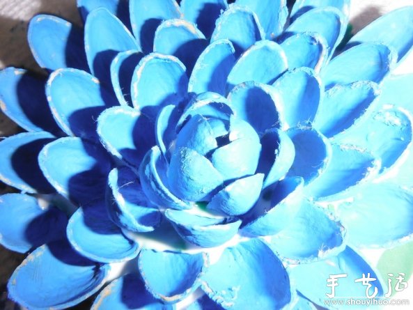 開心果果殼廢物利用DIY蓮花的教程 - www.iyw0659.cn