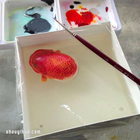 深堀隆介利用樹(shù)脂創(chuàng)作栩栩如生的3D藝術(shù)畫(huà) - www.iyw0659.cn