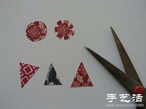 碎布+針線 手工制作漂亮節日賀卡 - www.iyw0659.cn